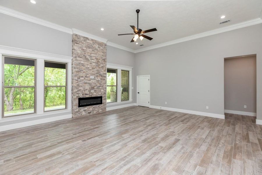 Spacious, unfurnished interior of a new home in , Beaumont (Image 26). Spacious, unfurnished interior of a new home in , Beaumont (Image 26).