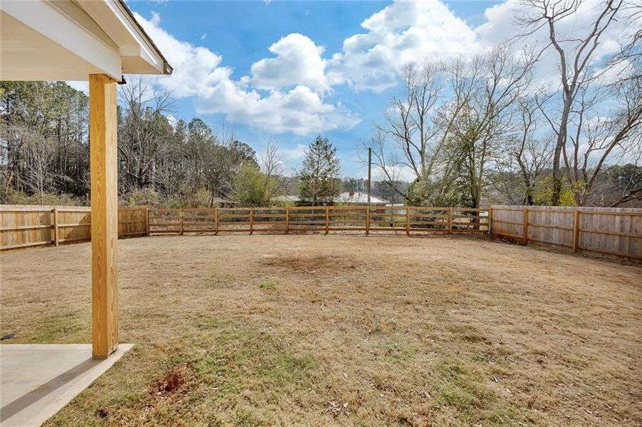 Exterior details and patio area of a home in , Marietta (Image 3).