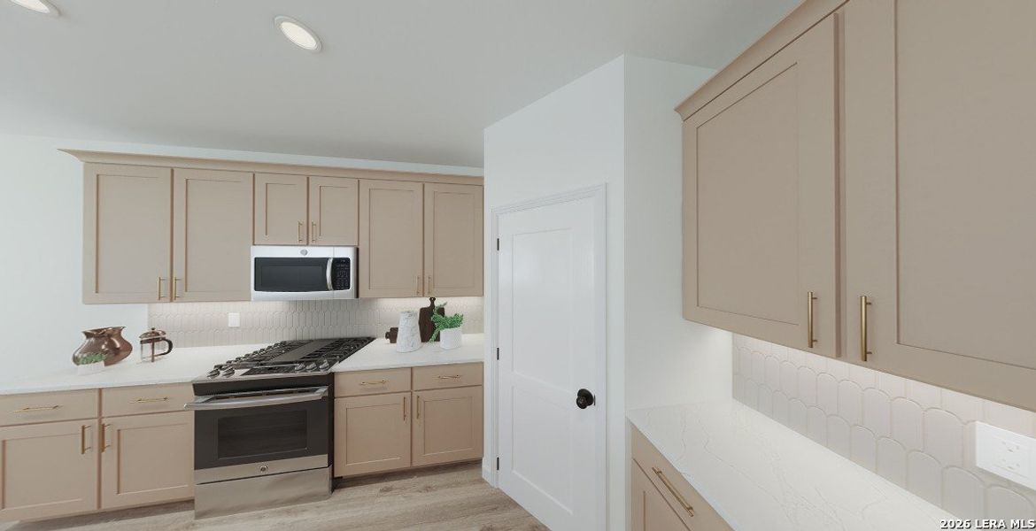 Furnished interior view inside a new home in The Summit at Saddlebrook Ranch 55's, Schertz (Image 5). Furnished interior view inside a new home in The Summit at Saddlebrook Ranch 55's, Schertz (Image 5).