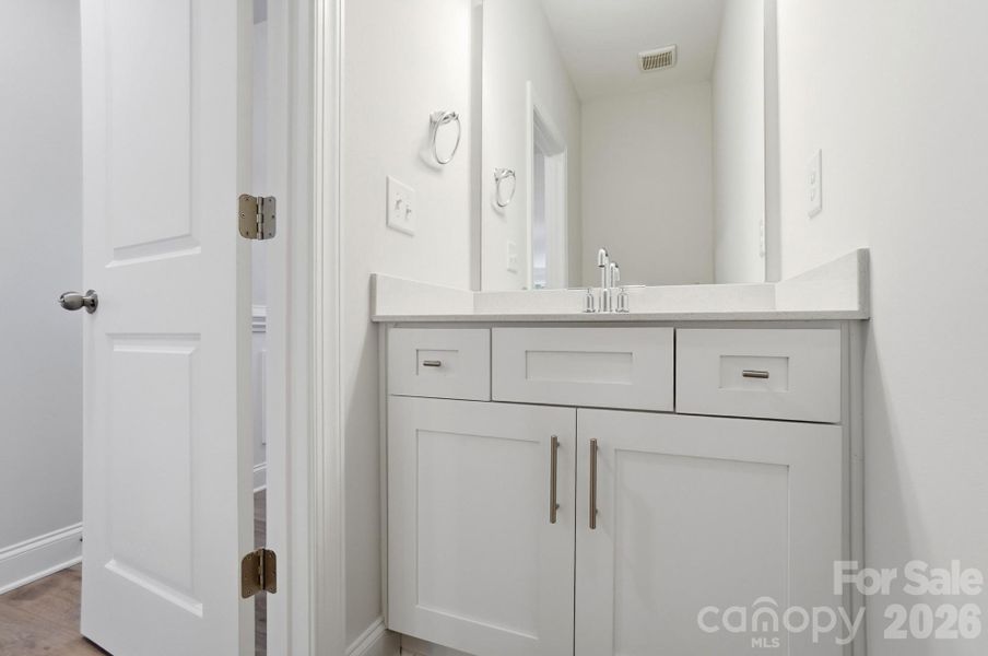 Half bath on the main