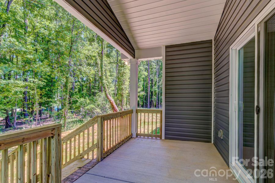Exterior details and patio area of a home in , Cherryville (Image 4).