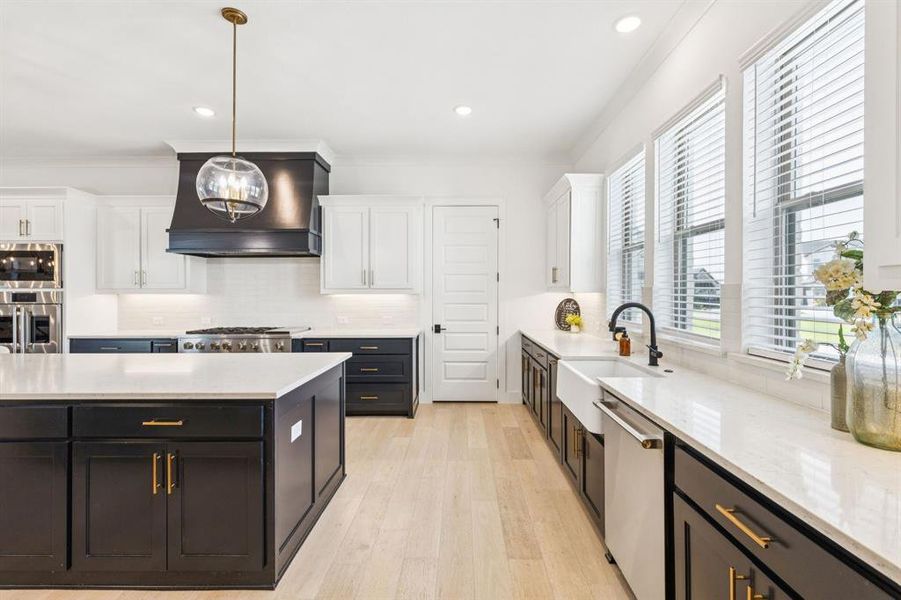Furnished interior view inside a new home in The Resort on Eagle Mt. Lake, Fort Worth (Image 13). Furnished interior view inside a new home in The Resort on Eagle Mt. Lake, Fort Worth (Image 13).