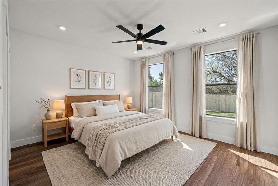 Furnished interior view inside a new home in , Granbury (Image 18).