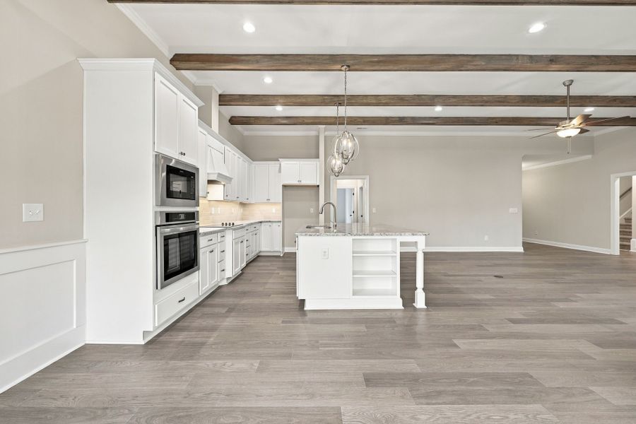 Furnished interior view inside a new home in Laurel Oaks, Greenville (Image 10).