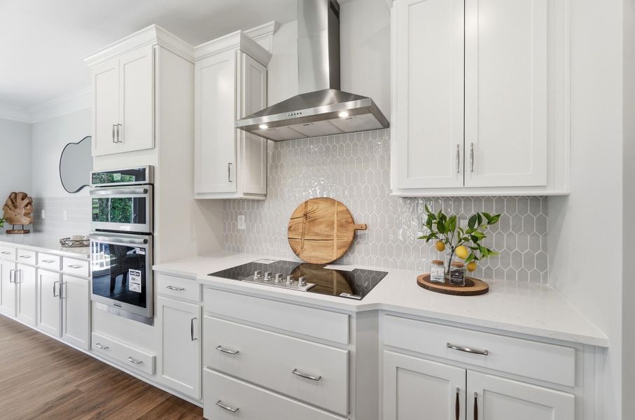 Furnished interior view inside a new home in Chasewood, Mint Hill (Image 15).