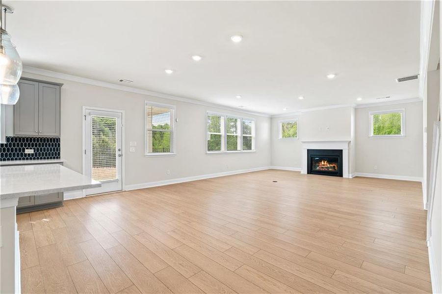 Spacious, unfurnished interior of a new home in , Lawrenceville (Image 42).