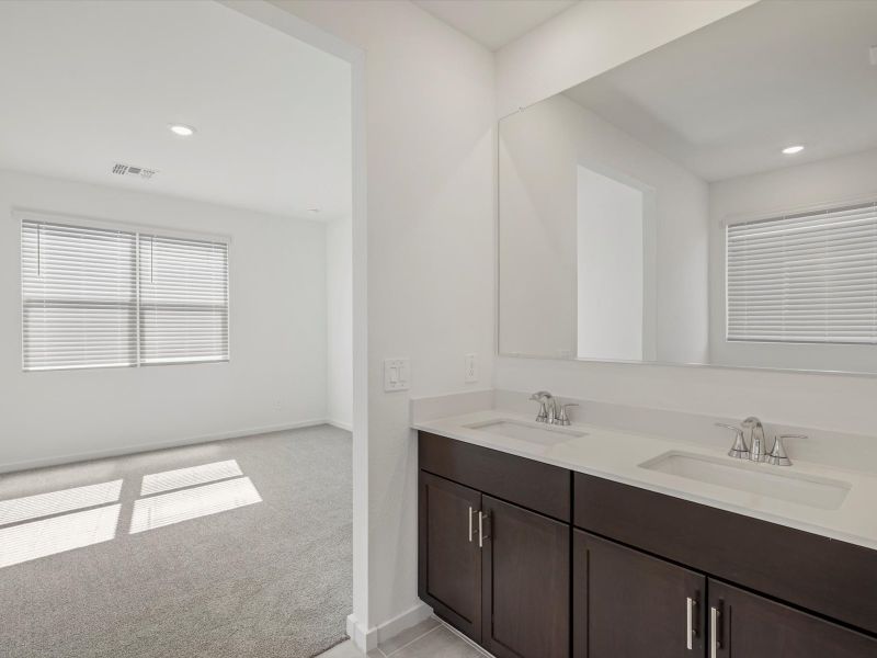 Furnished interior view inside a new home in Meritage Homes by Teravalis - Reserve Series, Buckeye (Image 5).