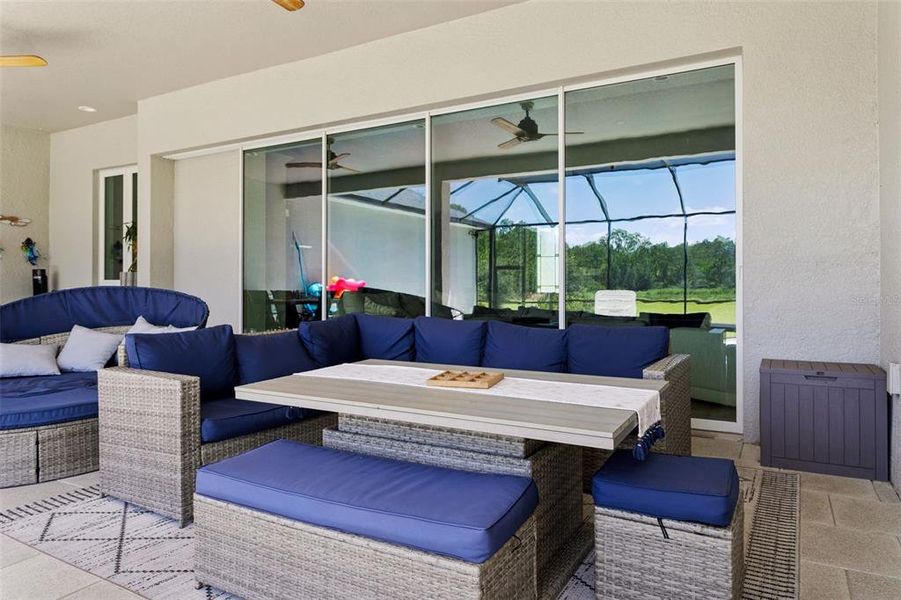 Exterior details and patio area of a home in , Wesley Chapel (Image 30).
