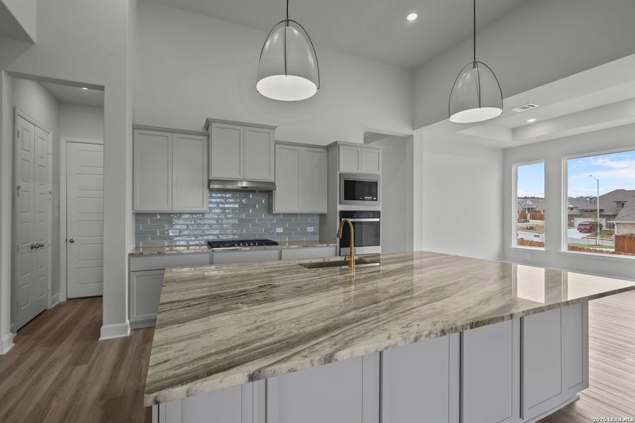 Furnished interior view inside a new home in Homestead, Schertz (Image 14).