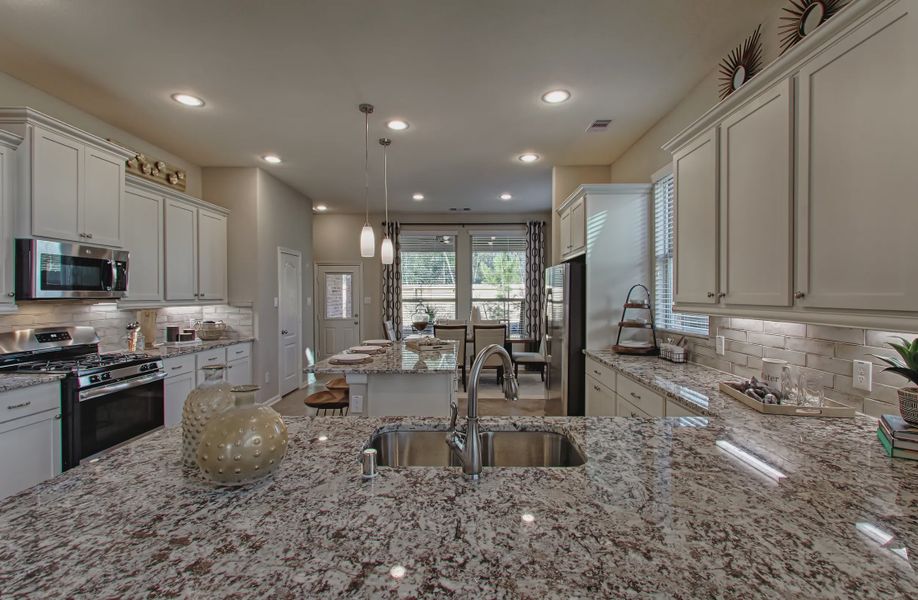 Representative furnished interior of a home built from the Lorne by Chesmar Homes in Brookewater 45's, Rosenberg (Image 8).