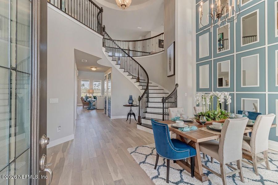 Furnished interior view inside a new home in , St. Augustine (Image 3).