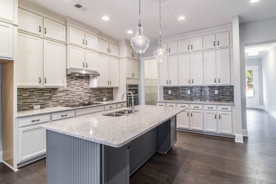 Representative furnished interior of a home built from the Pinehurst with 3rd Floor Retreat by Greybrook Homes in Edmunds Farm, Clover (Image 9).