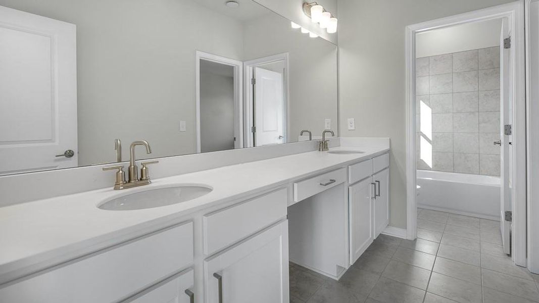 Furnished interior view inside a new home in Stratford Hills, Ball Ground (Image 17).