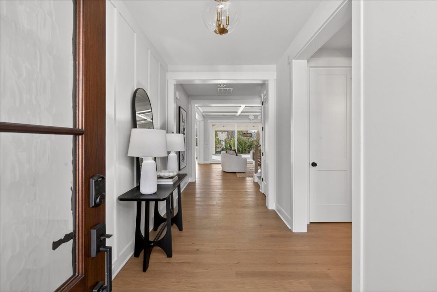 Representative furnished interior of a home built from the Newport II by Classica Homes in McLean - Hunts Point, Belmont (Image 6).