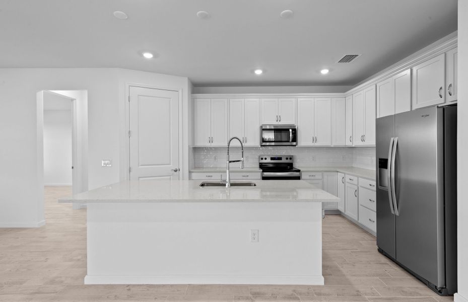 Furnished interior view inside a new home in Del Webb Naples, Immokalee (Image 12).