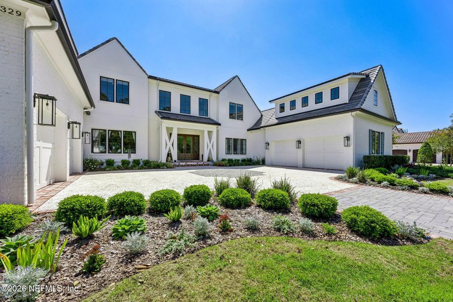 Front exterior of a new home in , Jacksonville, FL, highlighting curb appeal (Image 22).