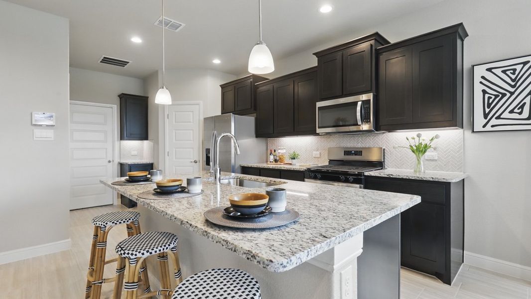 Furnished interior view inside a new home in Legado, Cleburne (Image 5).