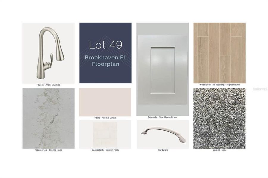 Sample of building materials used in homes in Wolf Lake Ranch, Apopka (Image 4). Sample of building materials used in homes in Wolf Lake Ranch, Apopka (Image 4).