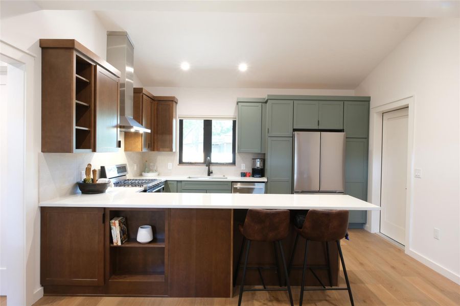 Furnished interior view inside a new home in , Austin (Image 17).