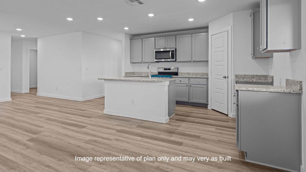 Furnished interior view inside a new home in Terra Vista, Lubbock (Image 4).
