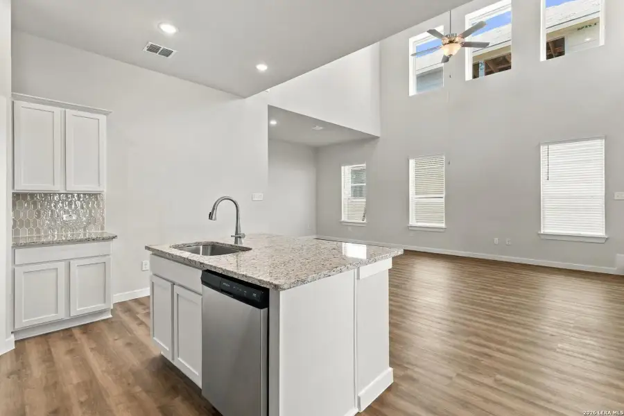 Furnished interior view inside a new home in Hunters Ranch, San Antonio (Image 9).