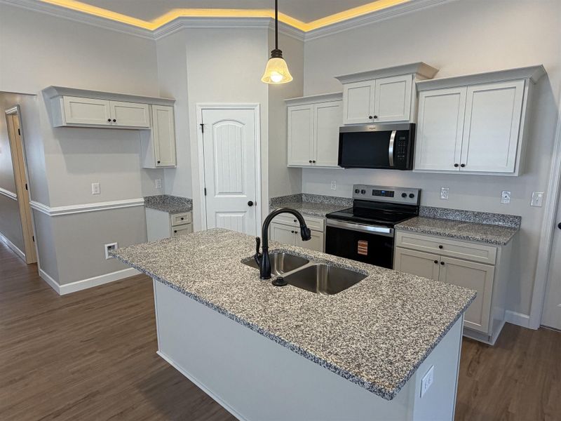 Furnished interior view inside a new home in Stones Throw, Inman (Image 4).