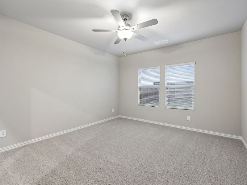 Spacious, unfurnished interior of a new home in Parks at Foster Crossing - Spring Series, Anna (Image 11). Spacious, unfurnished interior of a new home in Parks at Foster Crossing - Spring Series, Anna (Image 11).