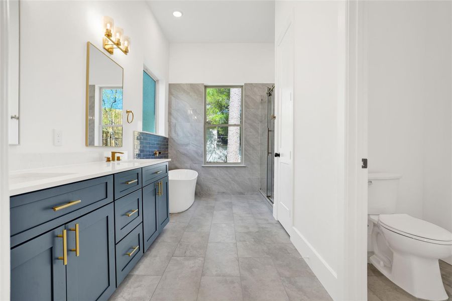 Furnished interior view inside a new home in , Cypress (Image 12).