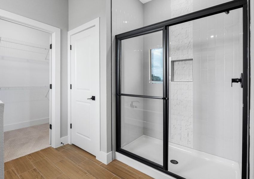 Walk-in shower