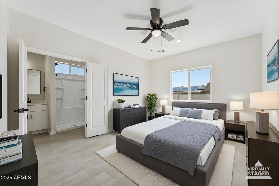 Promary Bedroom Staged Promary Bedroom Staged