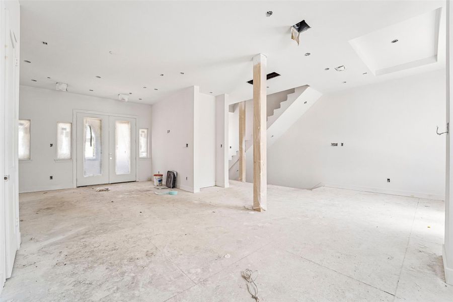In-progress construction of a new home in , Houston, TX (Image 32).