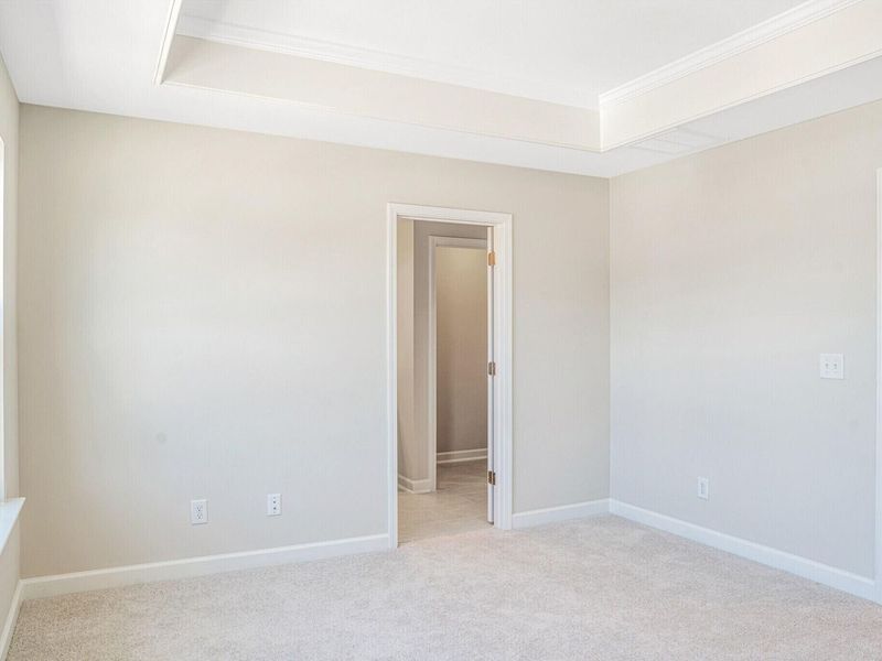 Spacious, unfurnished interior of a new home in Forestville Yard Townhomes, Knightdale (Image 10).