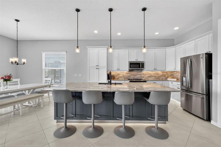 Furnished interior view inside a new home in , The Villages (Image 11).