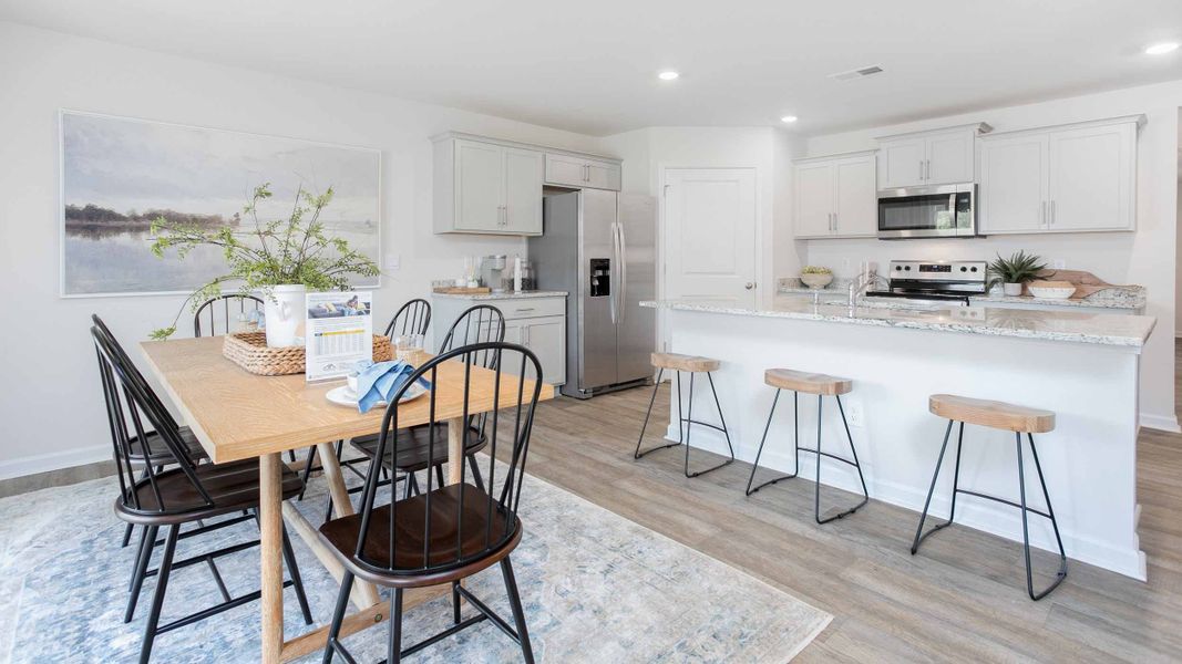 Furnished interior view inside a new home in English Farm, Archdale (Image 9).