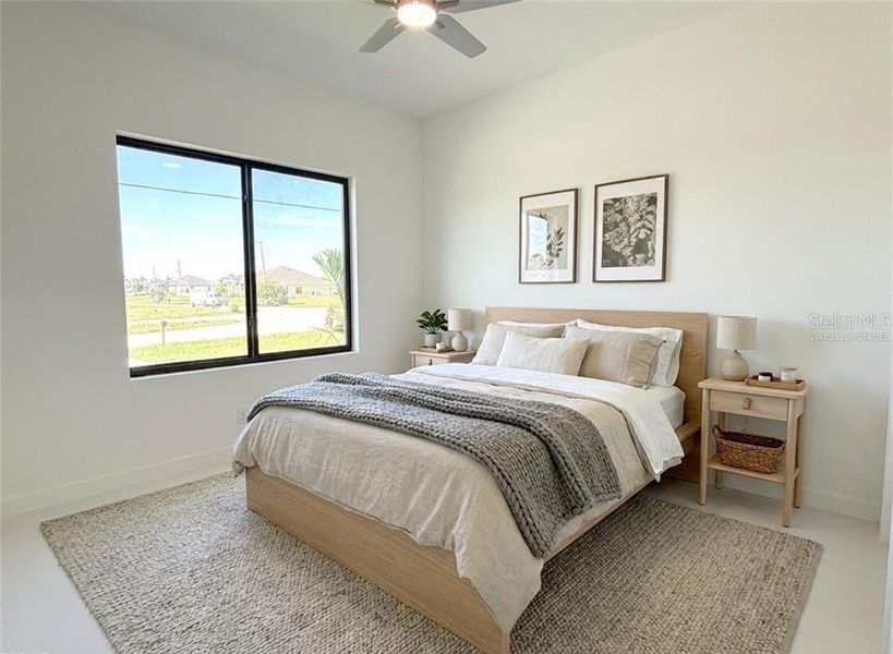 Furnished interior view inside a new home in , Cape Coral (Image 14).