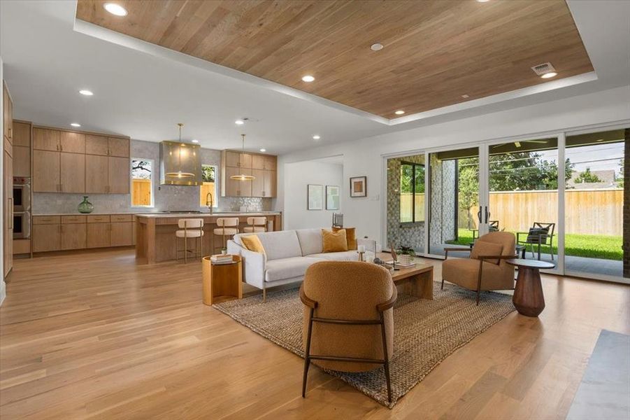 Furnished interior view inside a new home in , Dallas (Image 9). Furnished interior view inside a new home in , Dallas (Image 9).