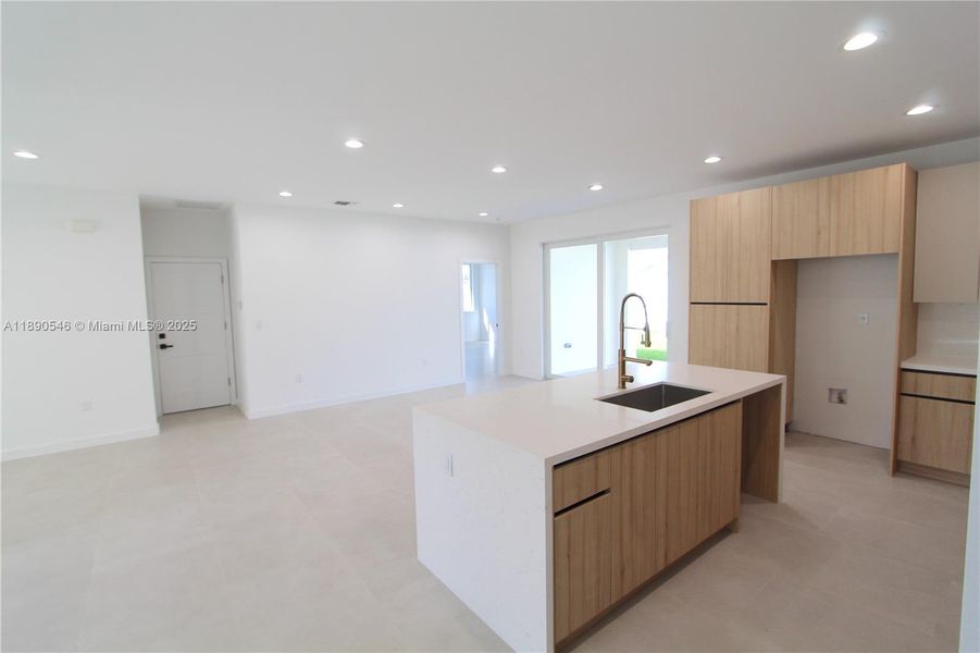 Furnished interior view inside a new home in , Miami (Image 5).