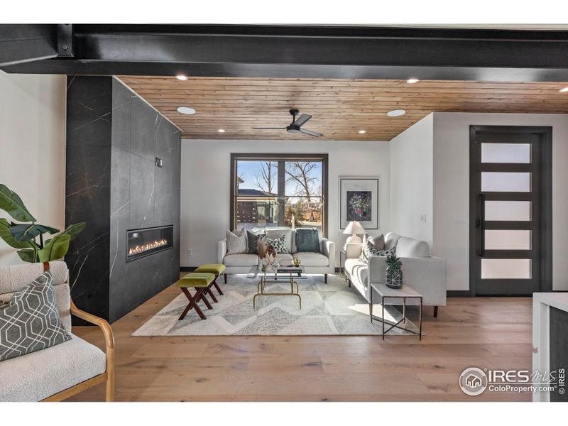 Furnished interior view inside a new home in , Fort Collins (Image 29).