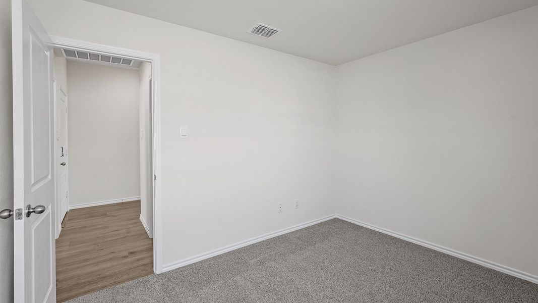Representative unfurnished interior of a home built from the Bellvue by D.R. Horton in Corsicana Commons, Corsicana (Image 34). Representative unfurnished interior of a home built from the Bellvue by D.R. Horton in Corsicana Commons, Corsicana (Image 34).