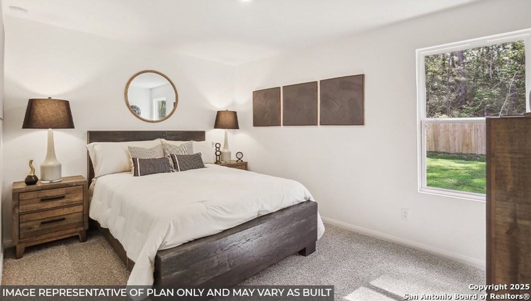 Furnished interior view inside a new home in Sonora, San Antonio (Image 7).
