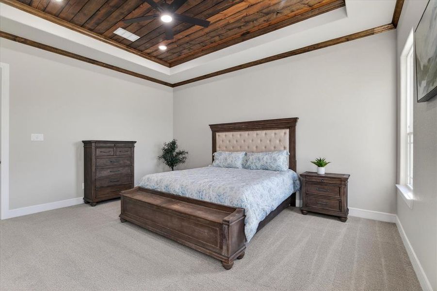 Furnished interior view inside a new home in , Celeste (Image 17).