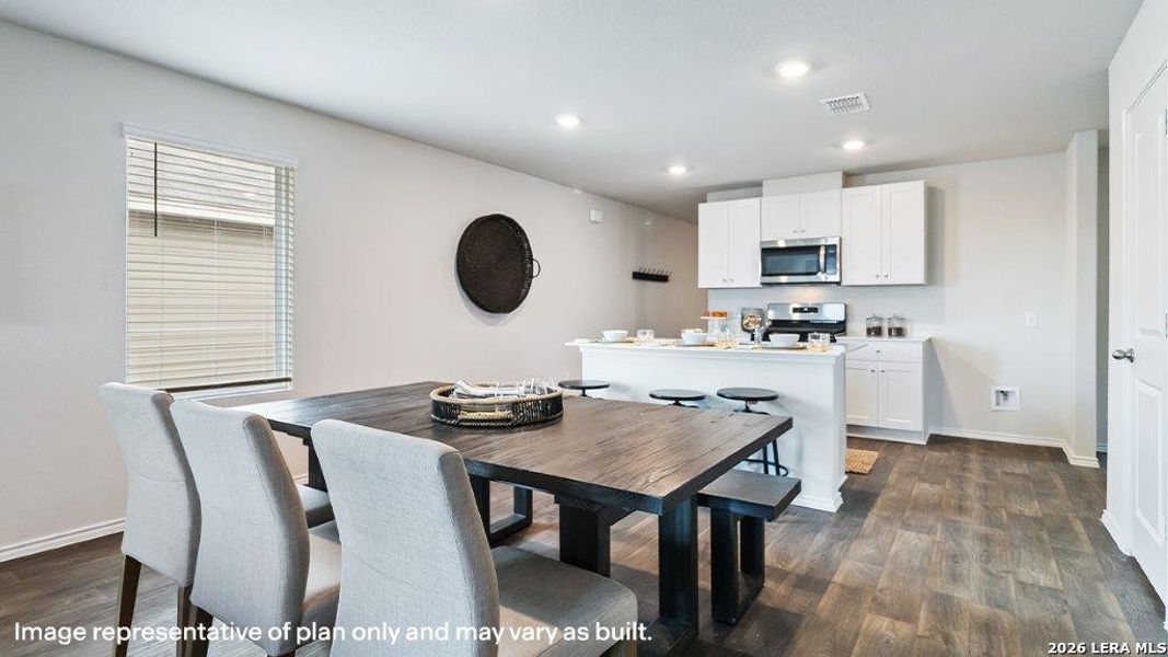 Furnished interior view inside a new home in Hickory Ridge, Elmendorf (Image 7).