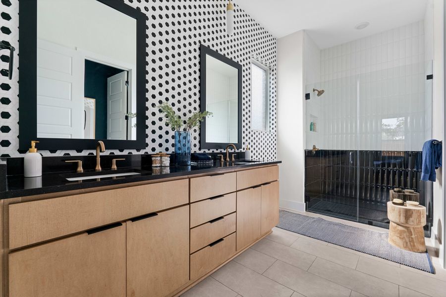 Furnished interior view inside a new home in Heritage, Dripping Springs (Image 37). Furnished interior view inside a new home in Heritage, Dripping Springs (Image 37).