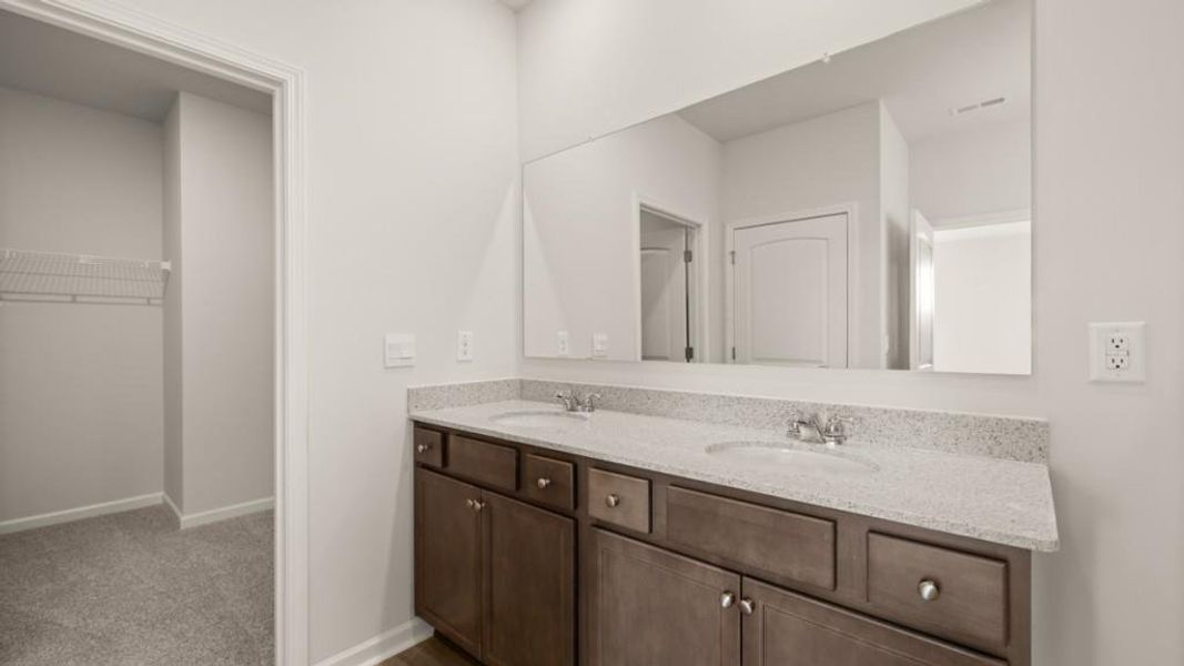Furnished interior view inside a new home in Fairway 17 at Mirror Lake, Villa Rica (Image 8).