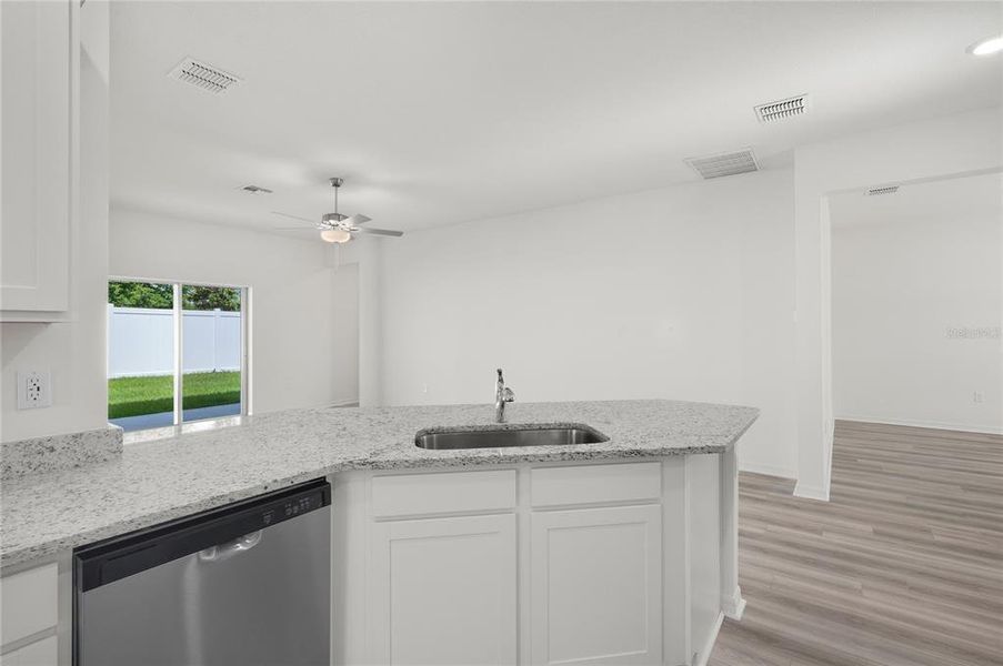 Furnished interior view inside a new home in Tula Parc, Astatula (Image 5). Furnished interior view inside a new home in Tula Parc, Astatula (Image 5).