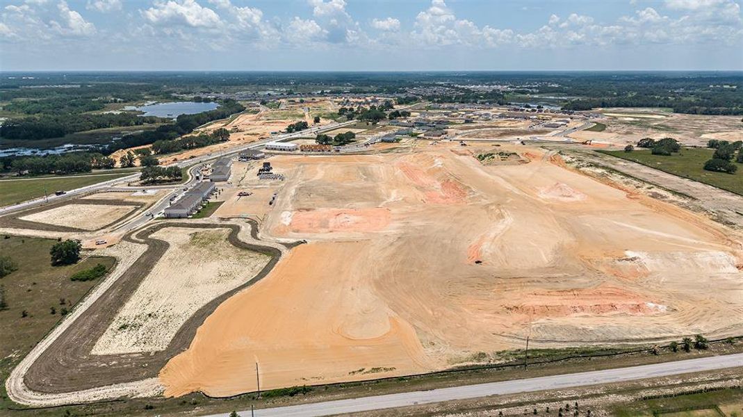 Site preparation for new homesites in Waterstone, Groveland (Image 45).