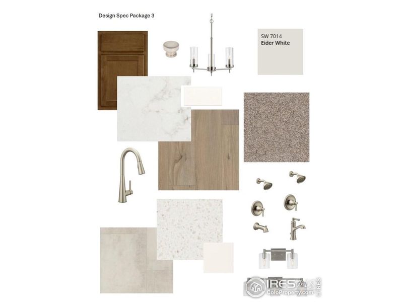 Sample of building materials used in homes in Cherry Meadows, Brighton (Image 3). Sample of building materials used in homes in Cherry Meadows, Brighton (Image 3).