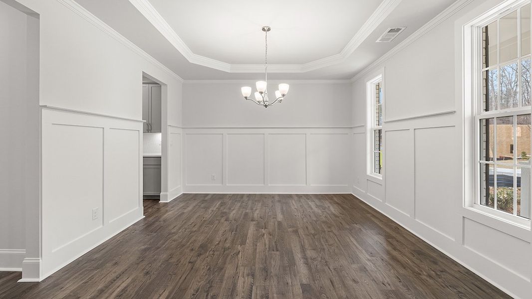 Representative unfurnished interior of a home built from the Lynnbrook by D.R. Horton in Holland Estates, Powder Springs (Image 13).