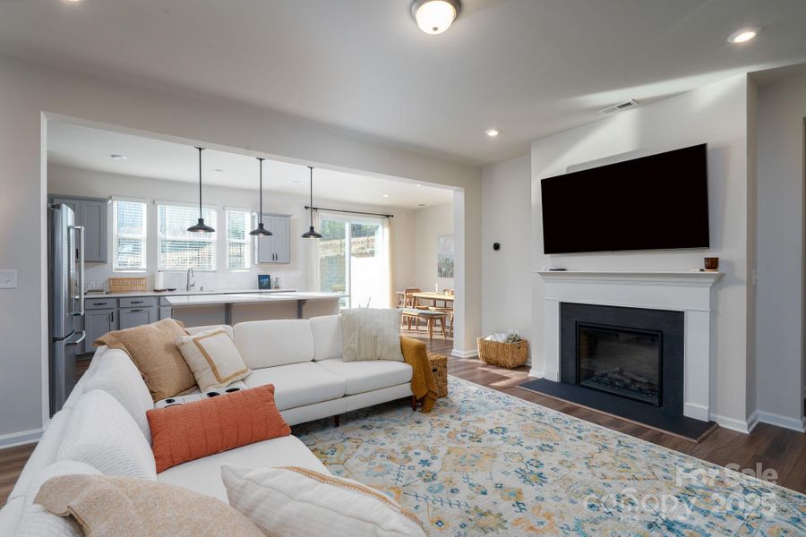 Furnished interior view inside a new home in Somerset, Fort Mill (Image 12).