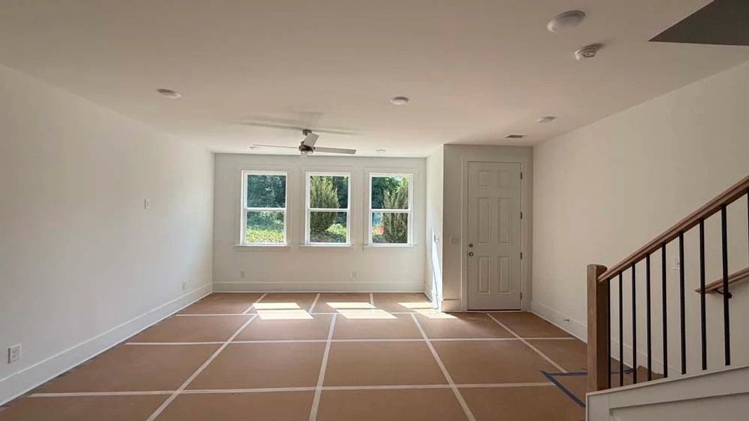 Family Room Construction Progress